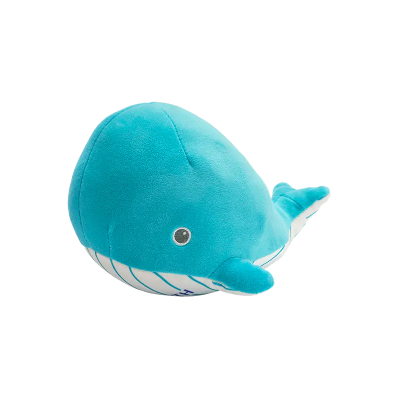 Mga cute na stuffed blue whale plush toys