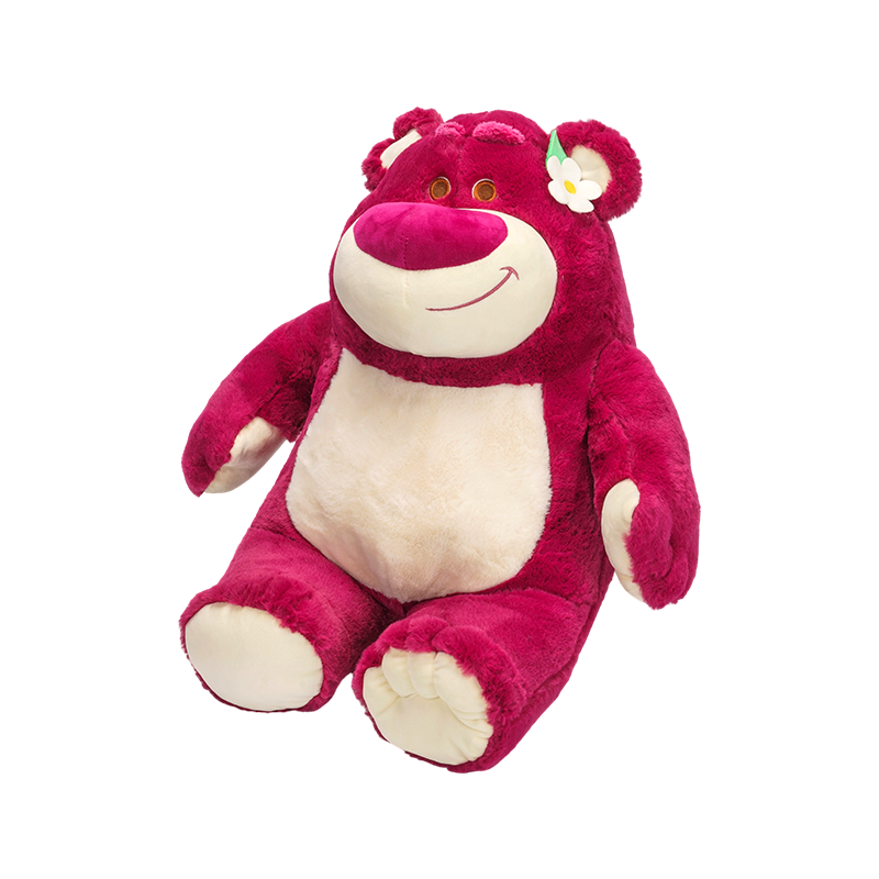Malaking stuffed plush toy ng kaibig-ibig na oso