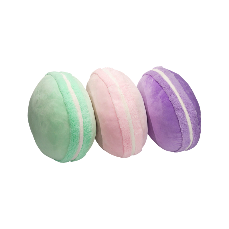 Mga plush na unan ng Macaron