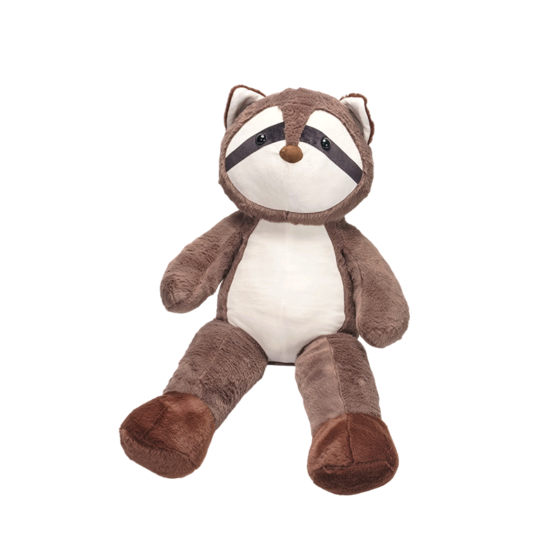 Kaibig-ibig na malalaking stuffed raccoon plush toys