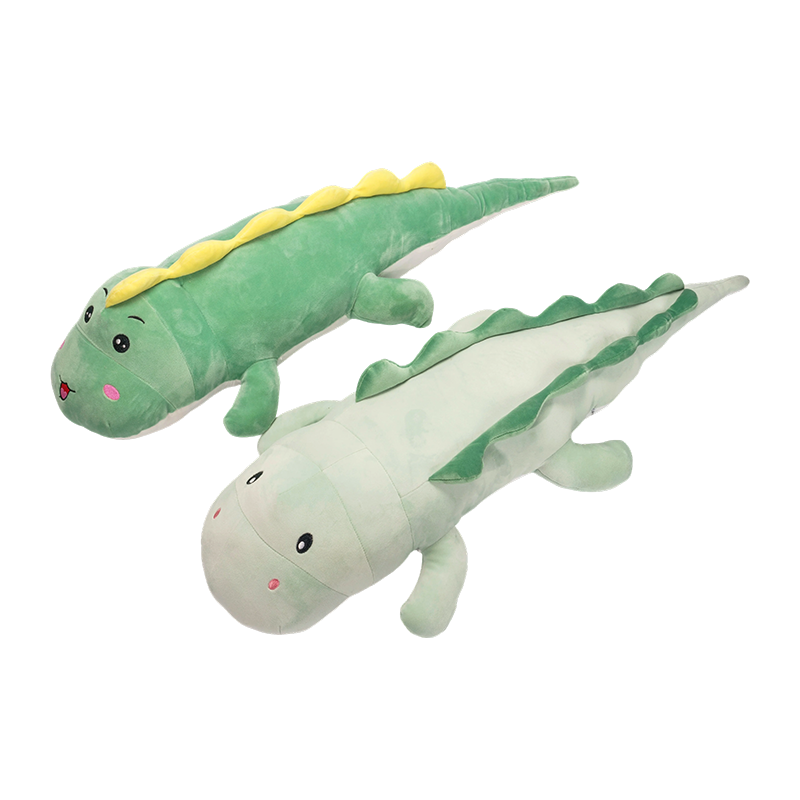 Mga malalambot na laruan na hugis dinosaur