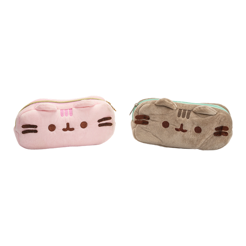 Cute na cartoon character na plush pencil case