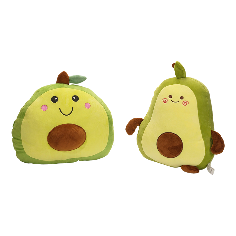 Kaibig-ibig na avocado stuffed toy