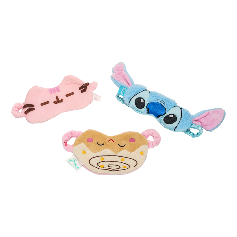 Mga plush eye mask na may temang character