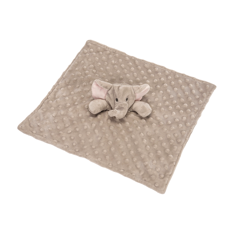 Elephant-head baby comfort blanket