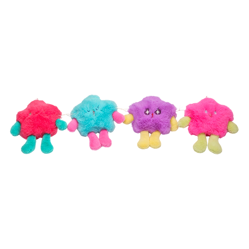 Makukulay na cute na malalambot na halimaw na plush toy Makukulay na cute na malalambot na halimaw na plush toy